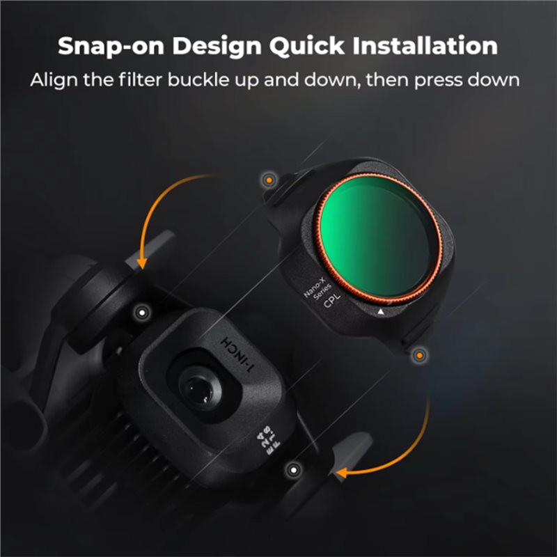 ฟิลเตอร์ FFYY-CPL สำหรับ DJI M - Drone Camera Filter บทวิจารณ์และราคา