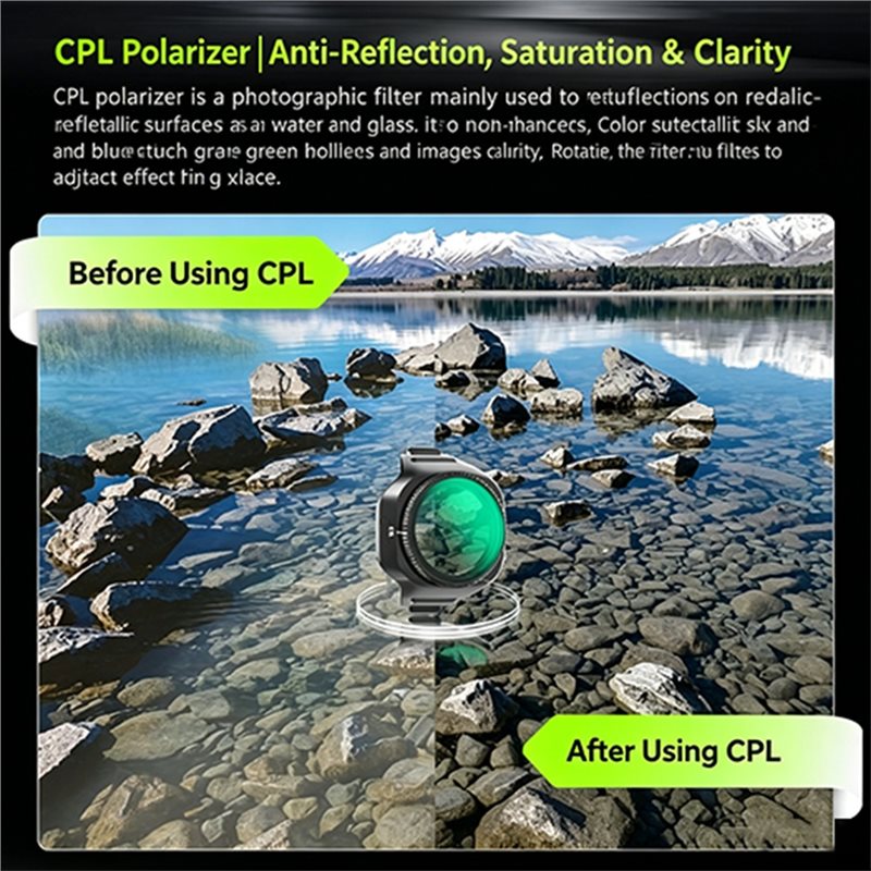 ฟิลเตอร์ FFYY-CPL สำหรับ DJI M - Drone Camera Filter บทวิจารณ์และราคา