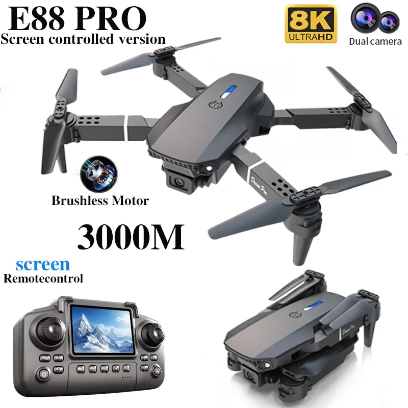 โดรนรุ่น Professional E88 PRO  - Drone Camera Mount บทวิจารณ์และราคา